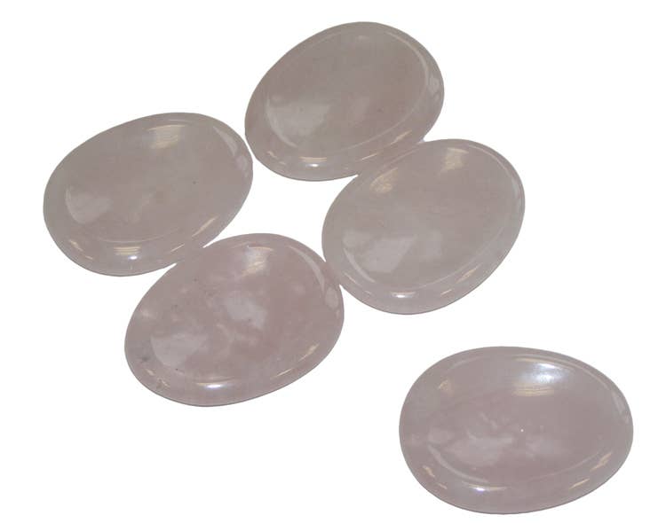 Rose Quartz Worry Stones