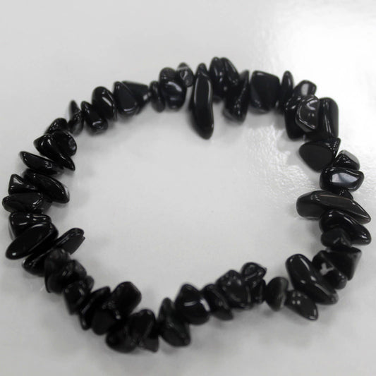 Chipstone Bracelet - Black Agate