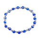 Evil Eye Beaded Stretch Bracelet