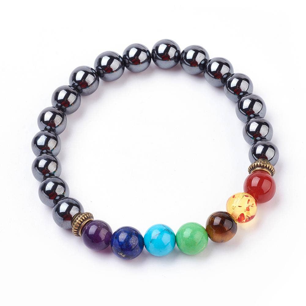 Chakra Gemstone Stretch Bracelet